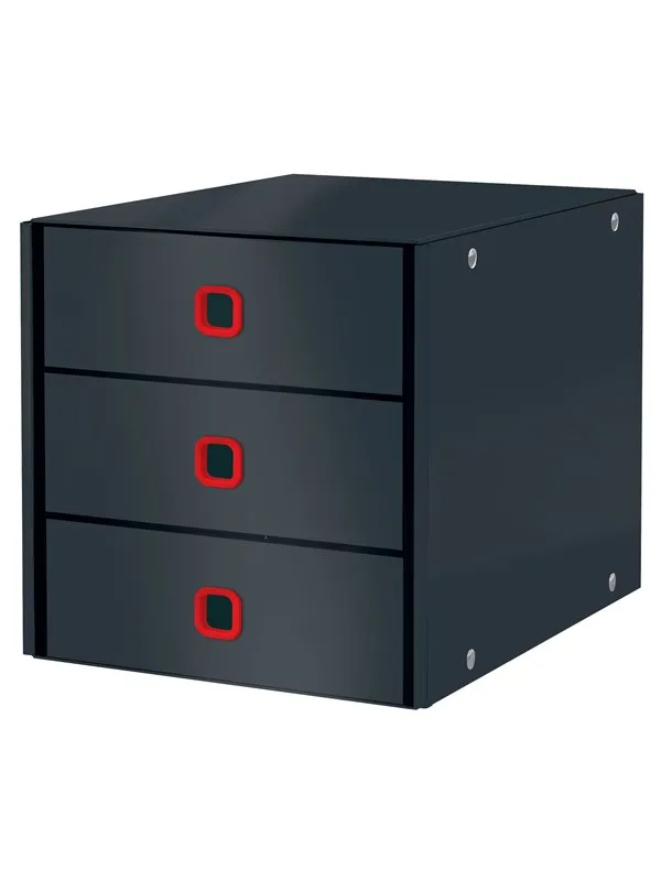 Leitz  Click & Store Cosy skuffkabinett (3 skuffer) Fløyelsgrå