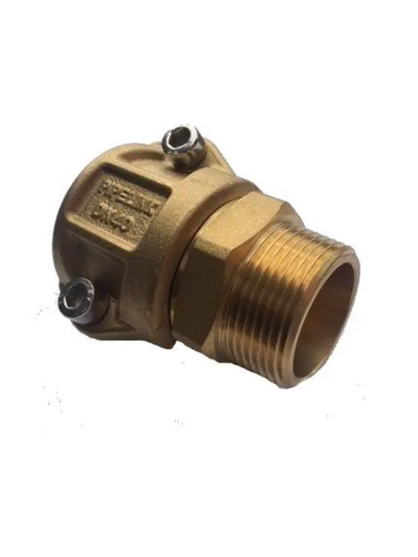 Unite straight male pex fitting 20 x 2.3 mm x 34 pn6