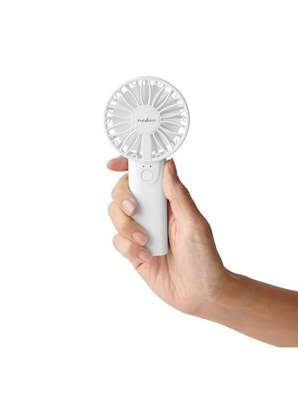 Nedis Håndholdt vifte, hvit
