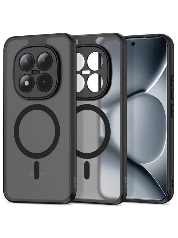 Tech-Protect  MagMat MagSafe Case for Xiaomi Poco M8 Pro / Redmi Note 15 Pro+ 5G - Black