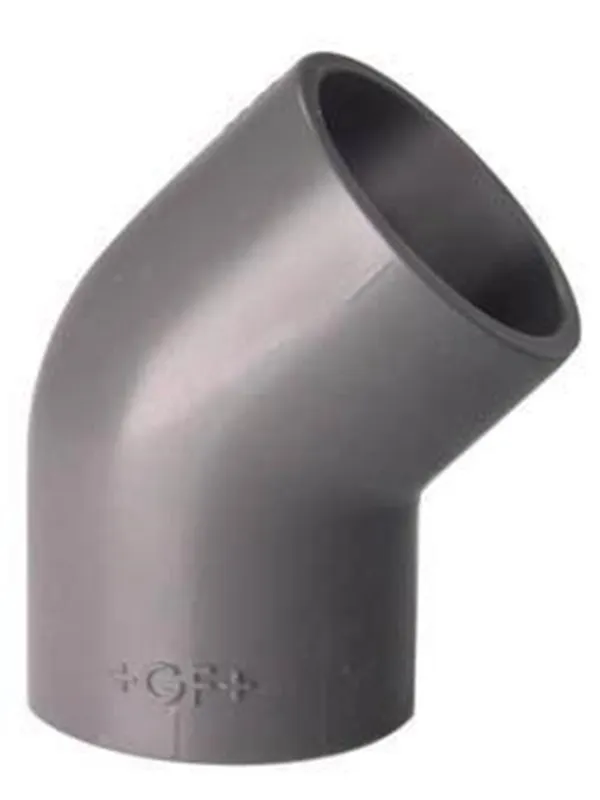 +GF+ Elbow 45° pvc pn16 d32