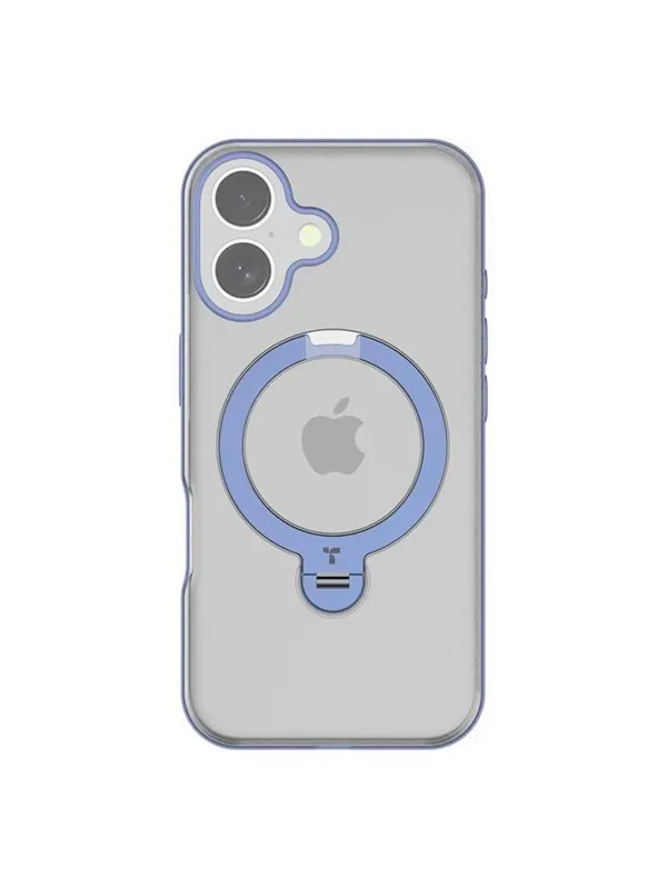 Torras Ostand Spin Case for iPhone 16 (Blue)