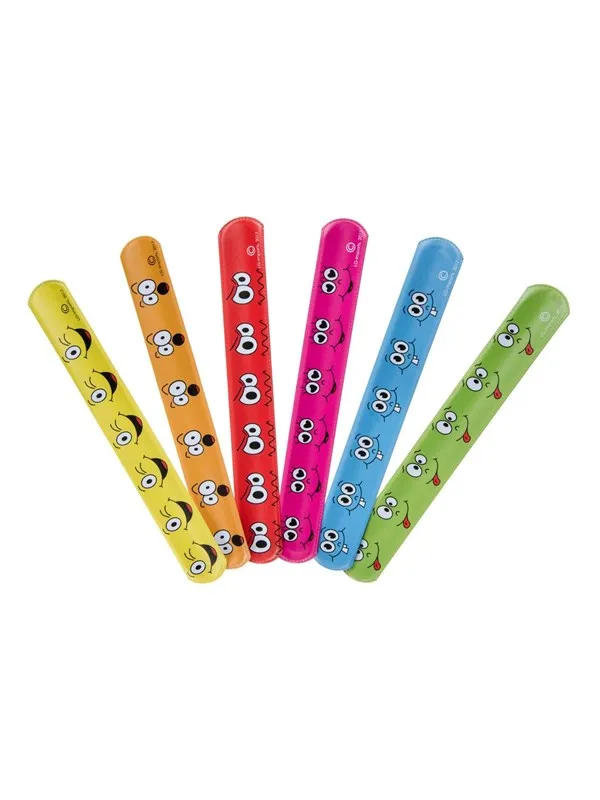 LG-Imports Slap bracelet Smile face (Assorted)