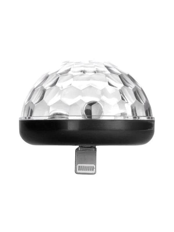 Kikkerland Black Phone Disco Light