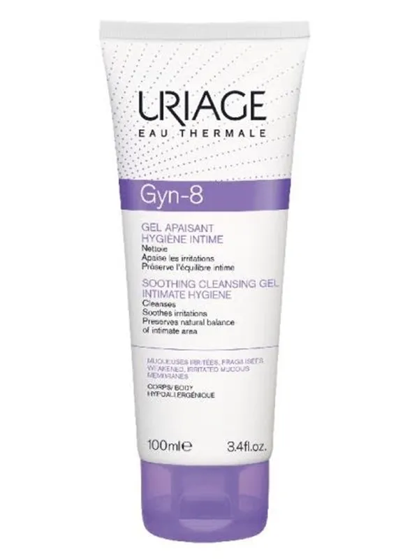 Uriage Gyn-8 Intimate Hygiene Soothing Cleansing Gel 100 ml
