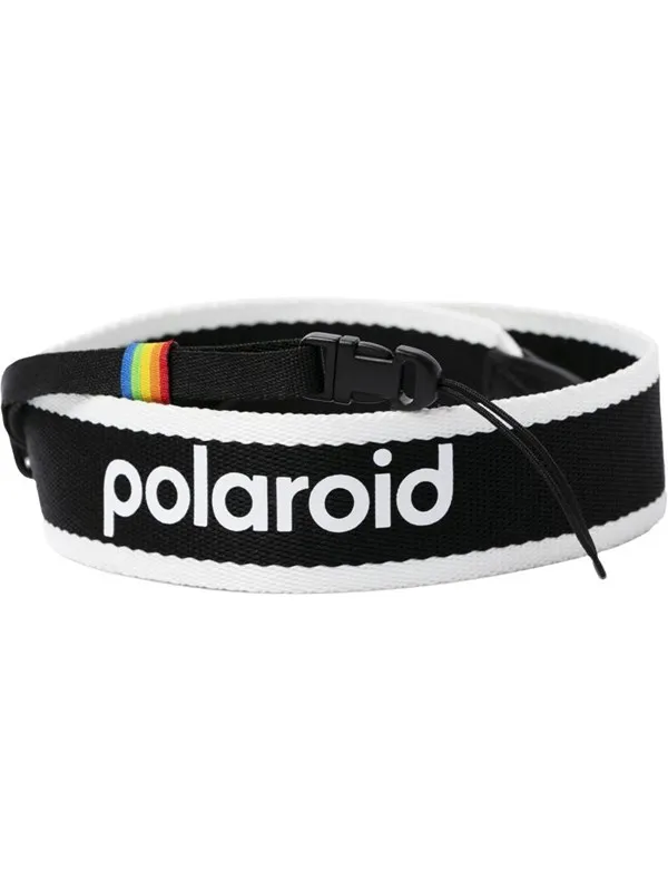 Polaroid Camera Strap Flat - Black & White
