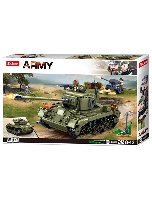 Sluban Army - Medium Tank Green