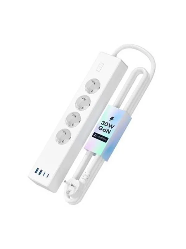 Meross Smart Power Strip MSP844 - 4×AC + 2×USBâA + 2×USBâC