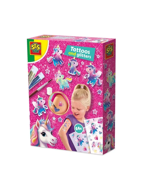 SES Creative Tattoos and Glitters