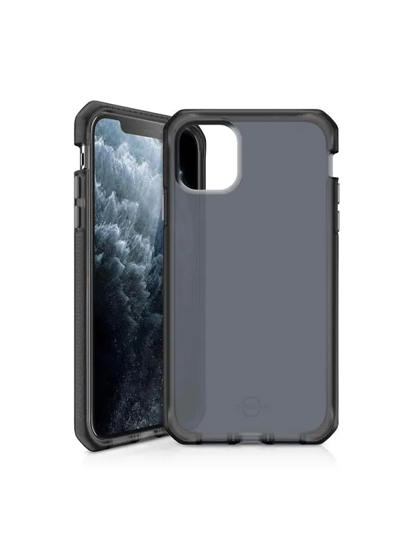 ITSKINS SUPREME FROST cover for iPhone 11 Pro / XS / X® - Grey and black