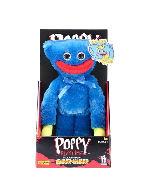 ROBLOX Poppy Playtime Deluxe Plush Huggy Wuggy Face-Changing S1