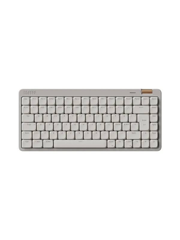 Lofree FLOW Lite 84 Marble Grey - Tastatur - Uten talltastatur - Nordisk - Grå