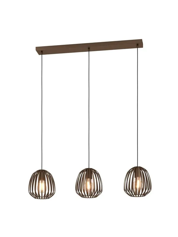 EGLO ESPINAL LANGBORD 3XE27 B.BRONSE