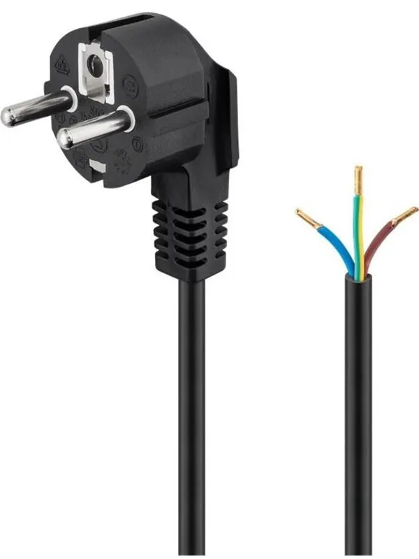 Pro Angle Power cable for confectionery 2 m black