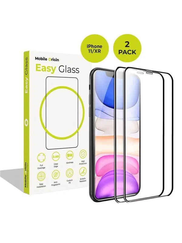 Mobile Origin EasyGlass iPhone 11/XR - 2 pack