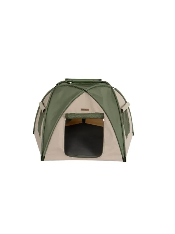 Nordic Paws - Ludvig pet tent green/grey 100 x 100 x 53 cm