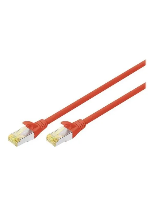DIGITUS patch cable - 1 m - red - Rød - 1m