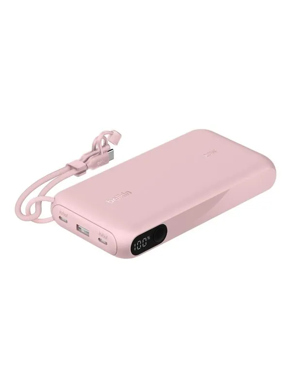 Belkin BoostCharge power bank - with display - 2 x USB-C USB - 20 Watt Nødlader - 20000 mAh