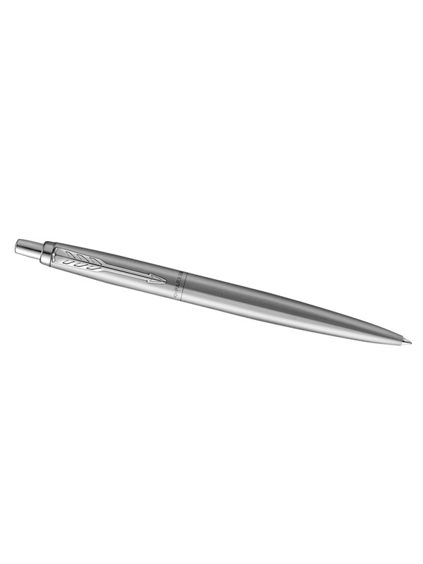 Parker Jotter XL Ballpoint Pen | Monochrome Stainless | Medium Point | Blue Ink | Gift Box