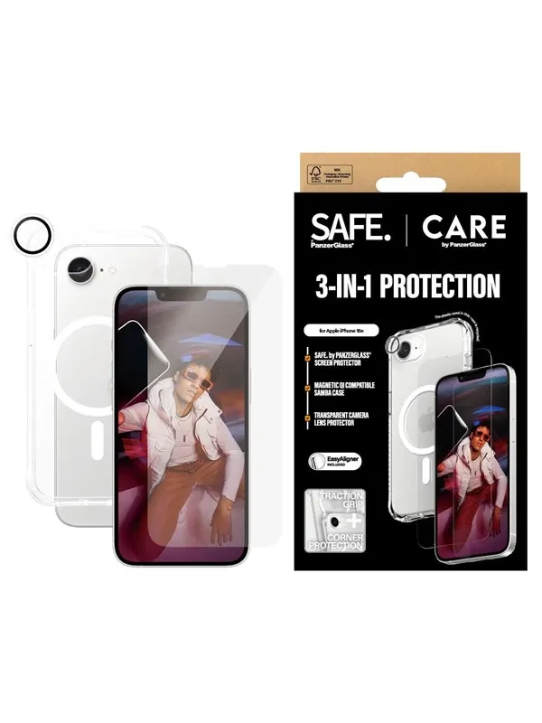 CARE by PanzerGlass 3-in-1 Fashion Bundle iPhone 17e | 16e