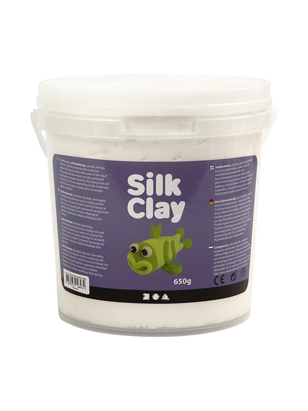 Silk Clay - White 650gr.