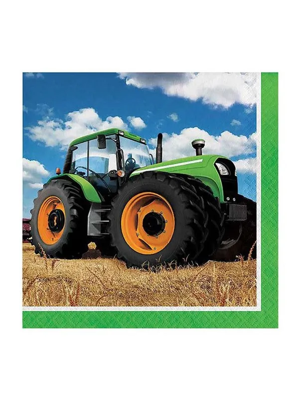 Haza Witbaard Tractor Napkins 16 pcs.