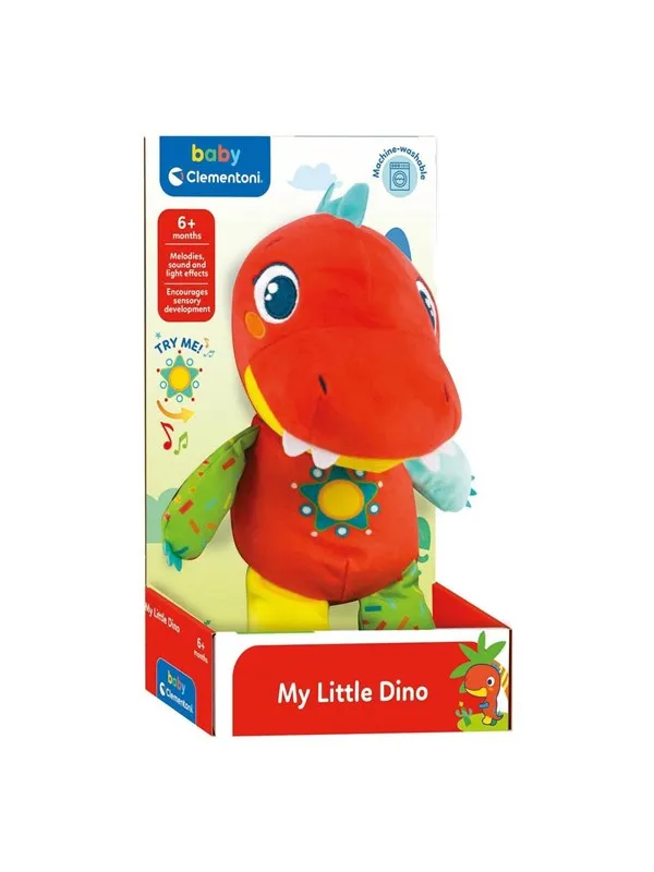 Clementoni Baby - Plush Stuffed Toy Dinosaur