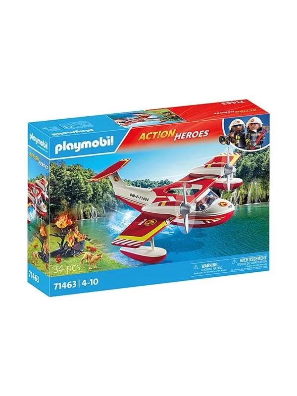 Playmobil Action - Brannfly med slukkefunksjon