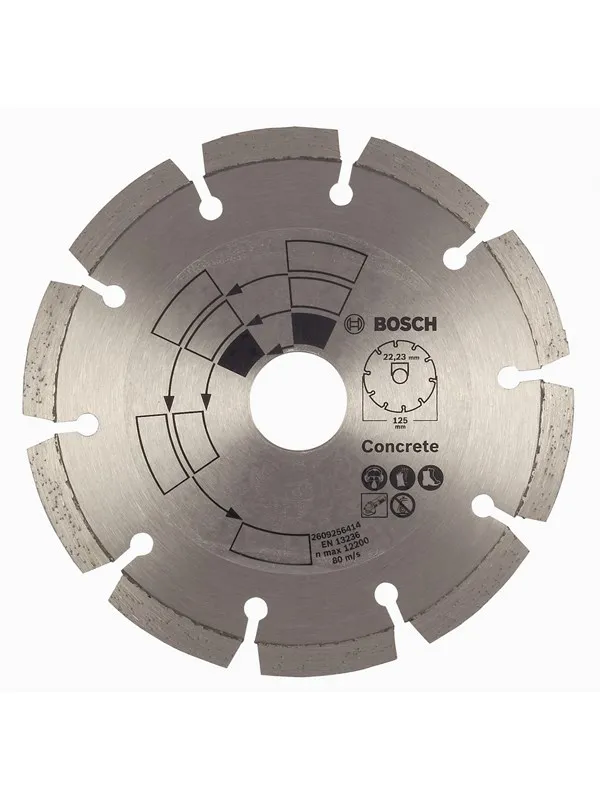 Bosch Diamantkappeskive, betong D= 125 mm