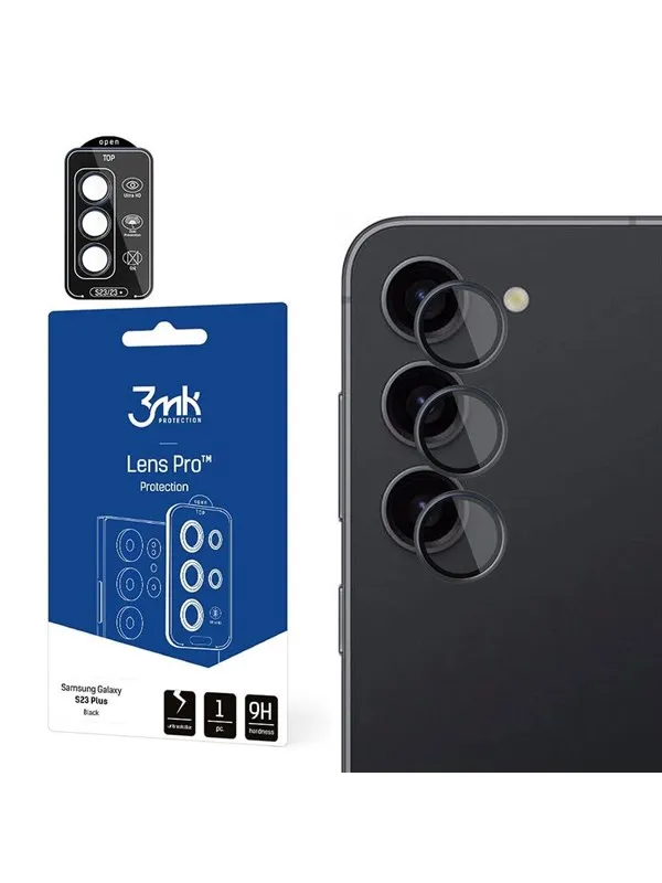 3mk Samsung Galaxy S23 5G -  Lens Protection Pro Black
