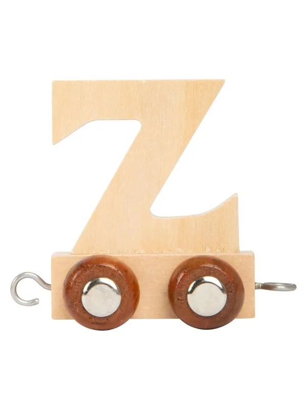 Small Foot - Wooden Letter Train - Z - 12 pieces