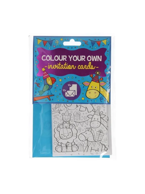 Wins Holland Color your own Invitation Cards