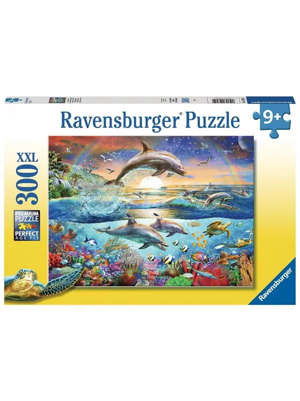 Ravensburger - XXL Puzzle Dolphin Paradise 300 pieces.