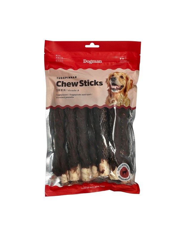 Dogman Chew sticks deer 20cm 10p