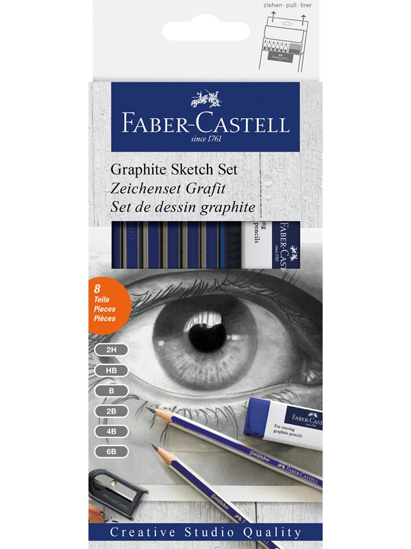 Faber-Castell Drawing Set Goldfaber Graphite