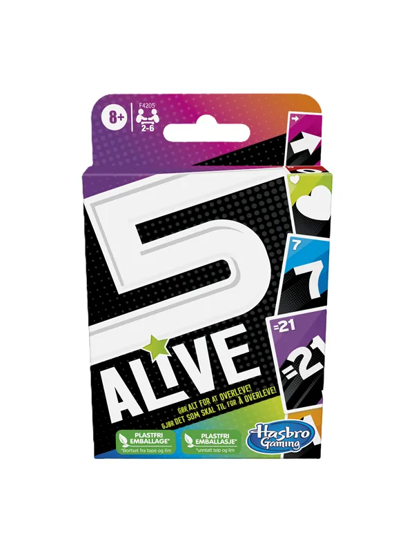 Hasbro 5 Alive-kortspill