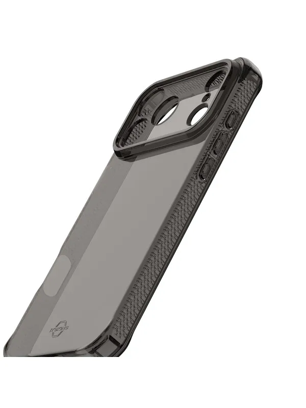 ITSKINS SPECTRUM CLEAR cover for iPhone 17 Pro Max®. Smoke