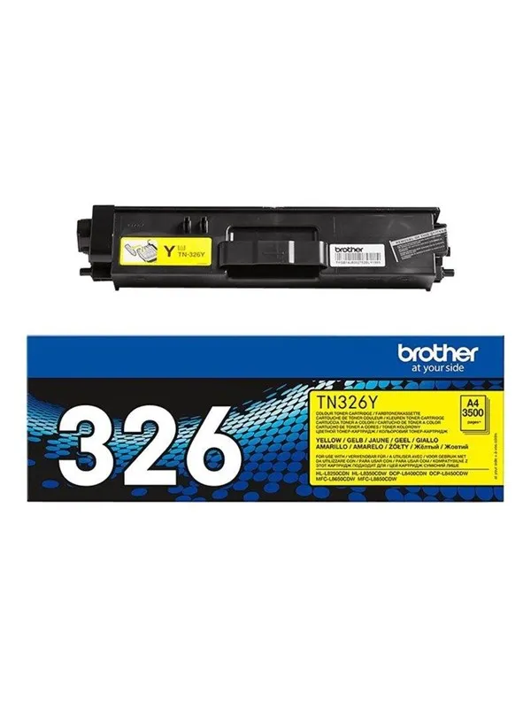 Brother TN326Y / TN 326Y Yellow Toner