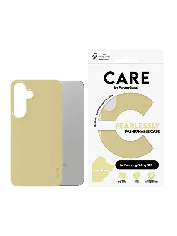 CARE by PanzerGlass Fashionable Case Chardonnay Samsung Galaxy S25+