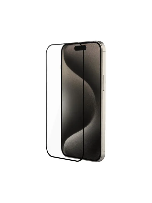 Just Mobile Xkin™ 3D Tempered Glass for iPhone 15 Pro