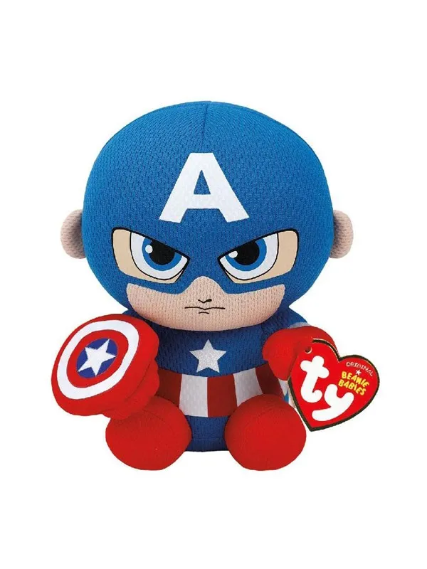 Ty Beanie Captain America 15cm