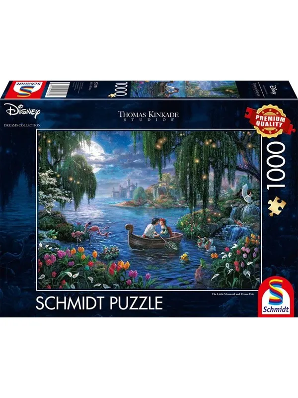 Schmidt Thomas Kinkade: The Little Mermaid and Prince Eric (1000)