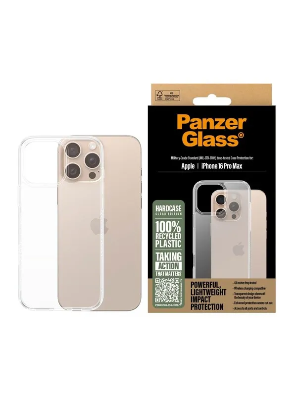 PanzerGlass HardCase Transparent iPhone 16 Pro Max
