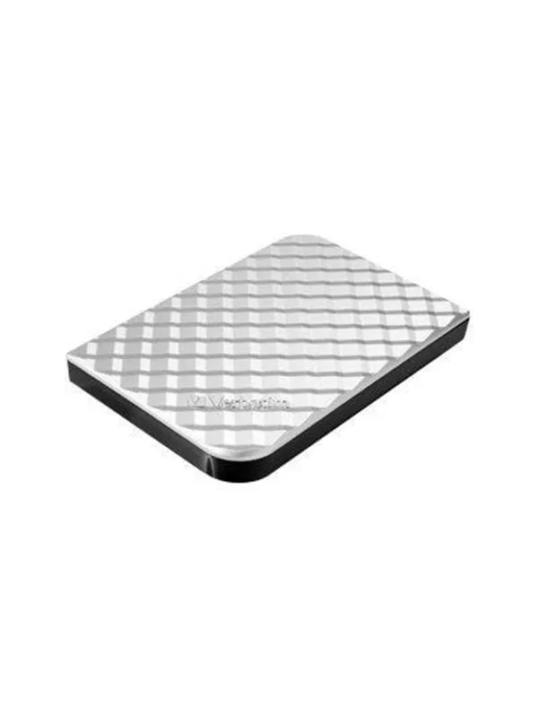 Verbatim Store'n'Go Portable Silver - Ekstern Harddisk - 1TB - Sølv