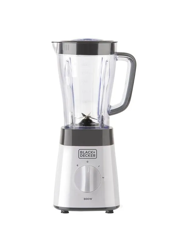 Black & Decker Mikser Jar Blender 500W White - 500 W