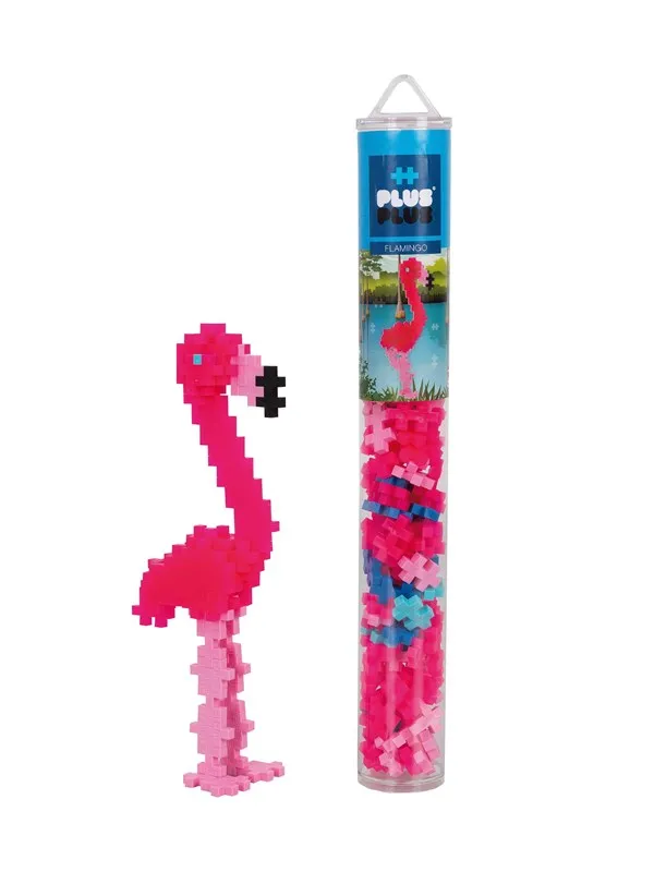 Plus-Plus Flamingo Tube 100 pcs