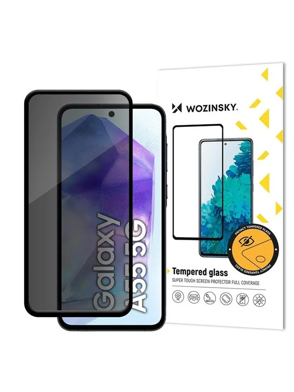 Wozinsky Privacy Glass tempered glass for Samsung Galaxy S24 FE Ultra with Anti Spy filter