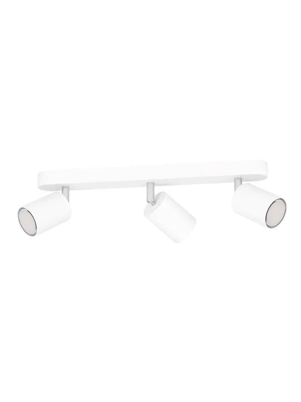 EGLO ADFIRA-Z SPOTSKINNE L400 GU10 3X4.9W 3X345LM HVIT/KROM