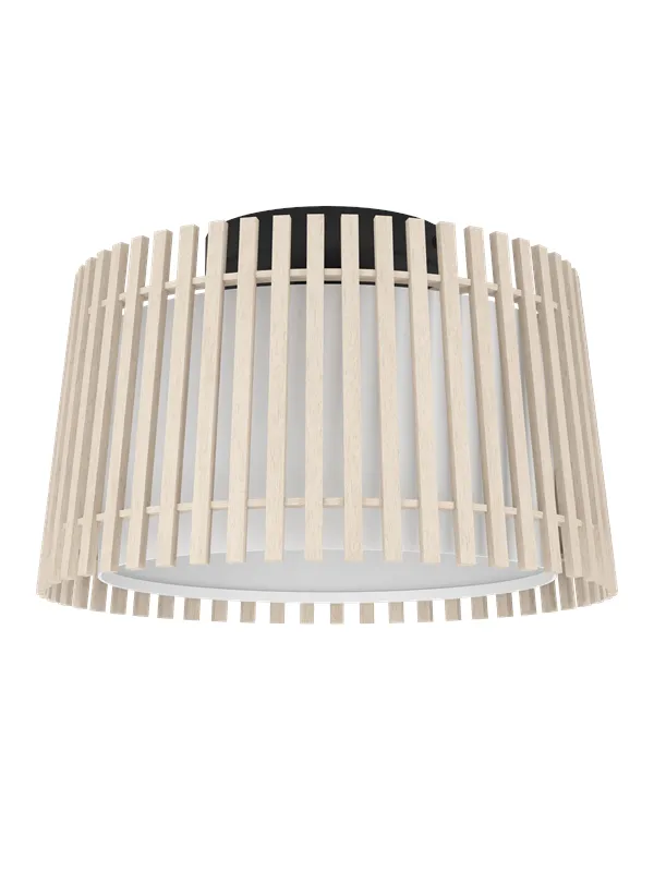 EGLO FATTORIA ceiling lamp natural/white/black