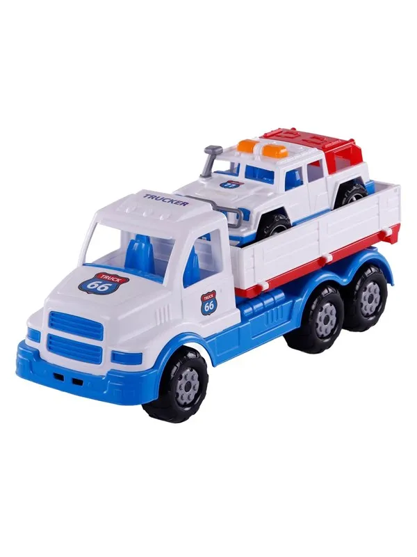 Cavallino Toys Cavallino XL Torpedo Truck with Jeep 46.6cm